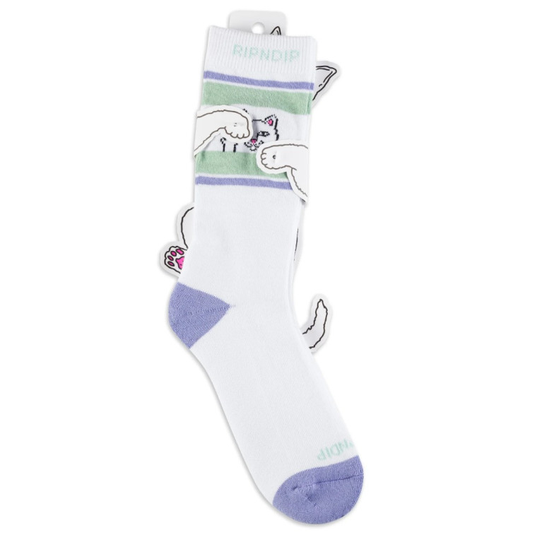 Носки Ripndip Peeking Nermal Socks Lilac/Sage