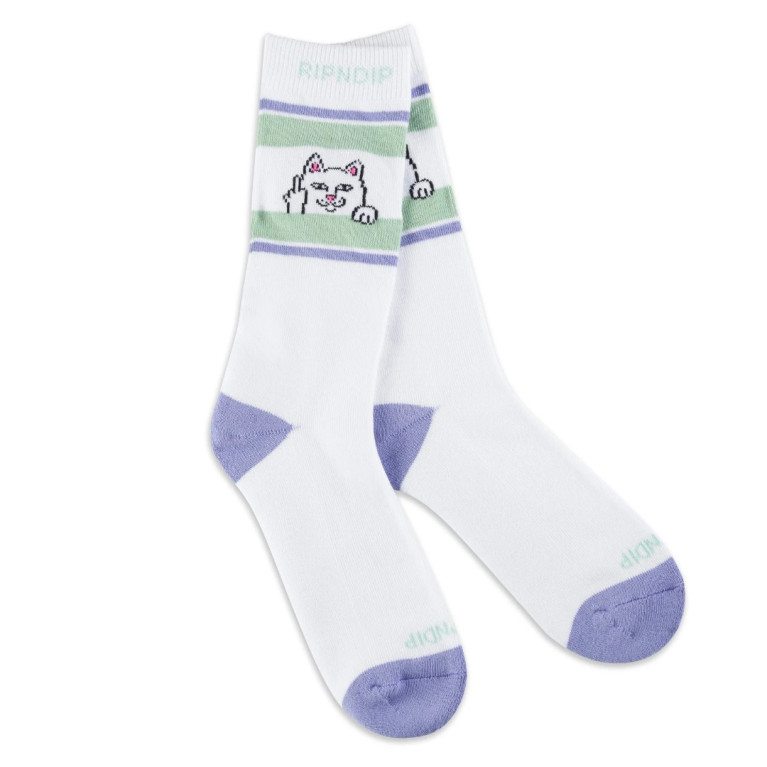 Носки Ripndip Peeking Nermal Socks Lilac/Sage