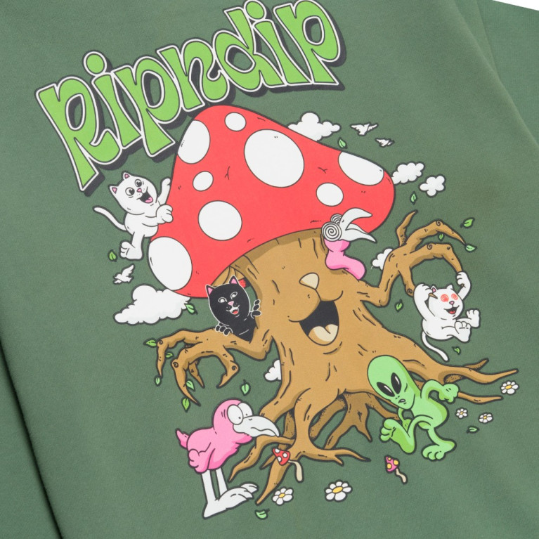 Толстовка Ripndip PLAYGROUND HOODIE LIGHT OLIVE