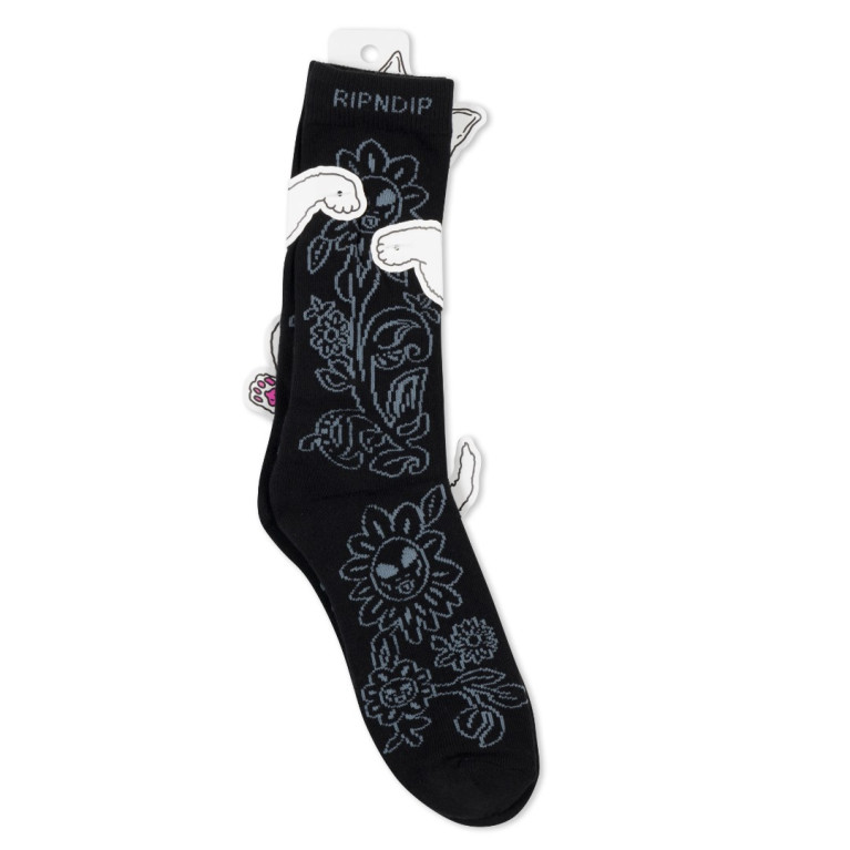 Носки Ripndip SPACE GARDEN SOCKS BLACK