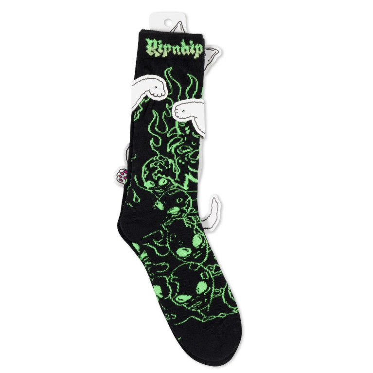 Носки Ripndip HORNTAIL SOCKS BLACK