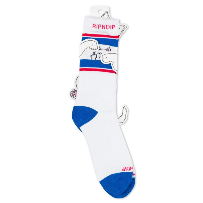 Носки Ripndip PEEKING NERMAL SOCKS WHITE