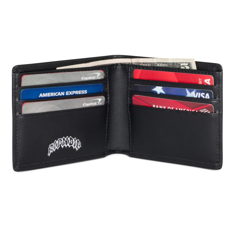 Кошелек Ripndip MOTHER NERM LEATHER WALLET BLACK