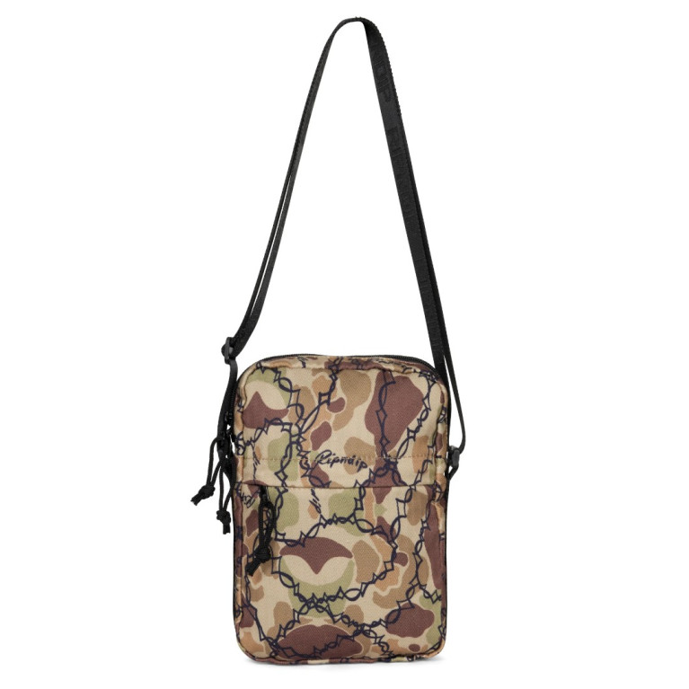 Сумка Ripndip WIRED CROSS BODY BAG TAN CAMO