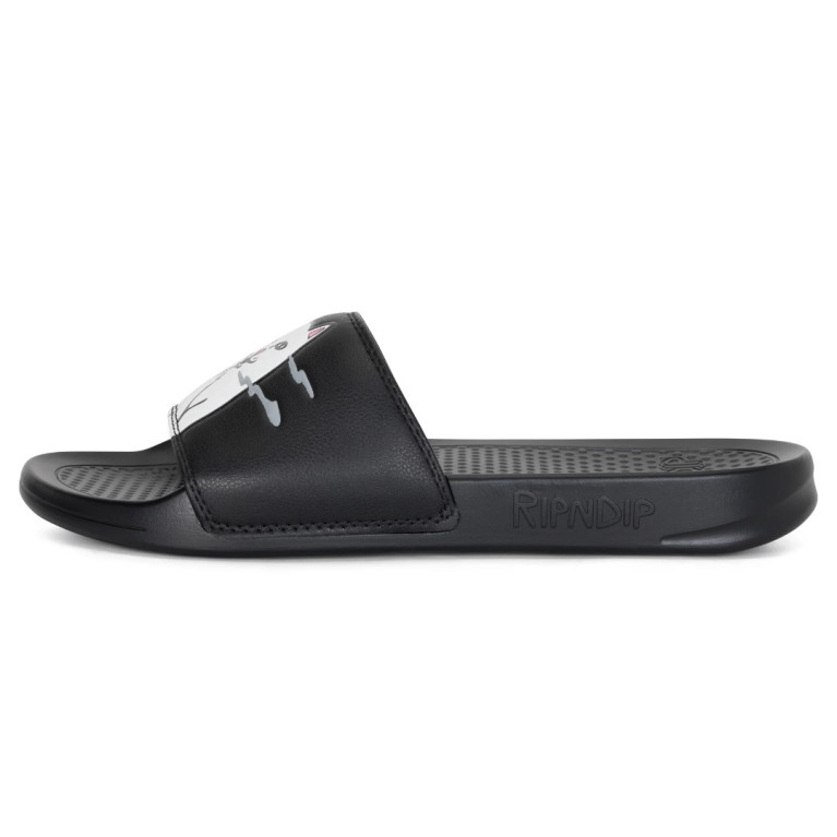 Тапочки Ripndip Lord Smokey Slides Black