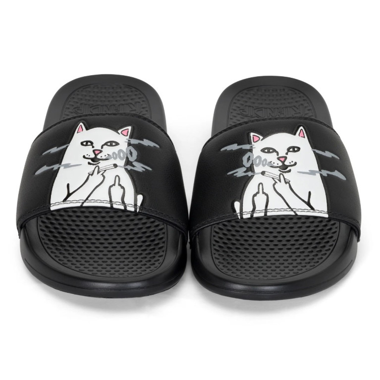 Тапочки Ripndip Lord Smokey Slides Black