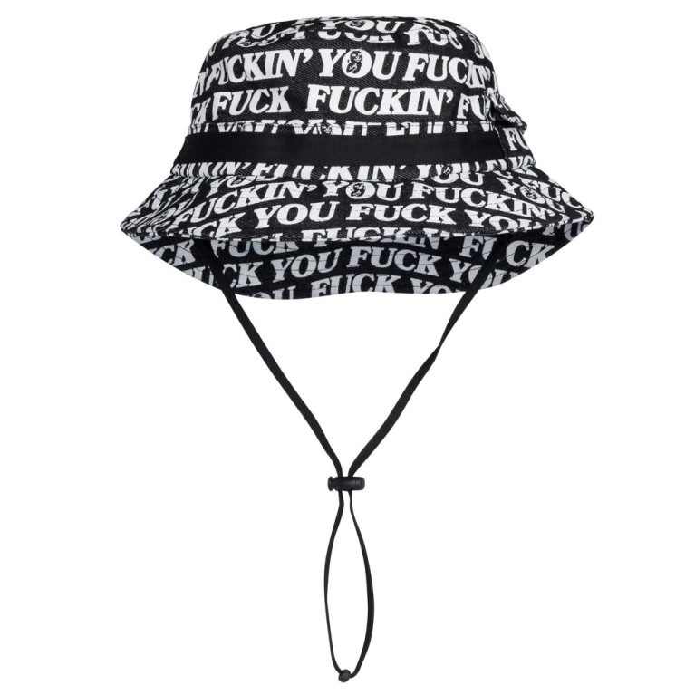 Панама Ripndip Fuckin Fuck Boonie Denim Hat Black