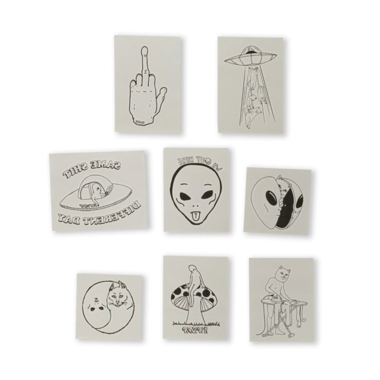 Аксессуар Ripndip We Out Here Tattoo Sheet Black