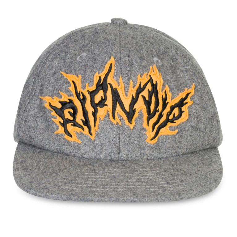 Кепка Ripndip RIPNLIT 6 Panel Wool Strapback Charcoal