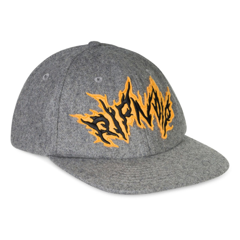 Кепка Ripndip RIPNLIT 6 Panel Wool Strapback Charcoal
