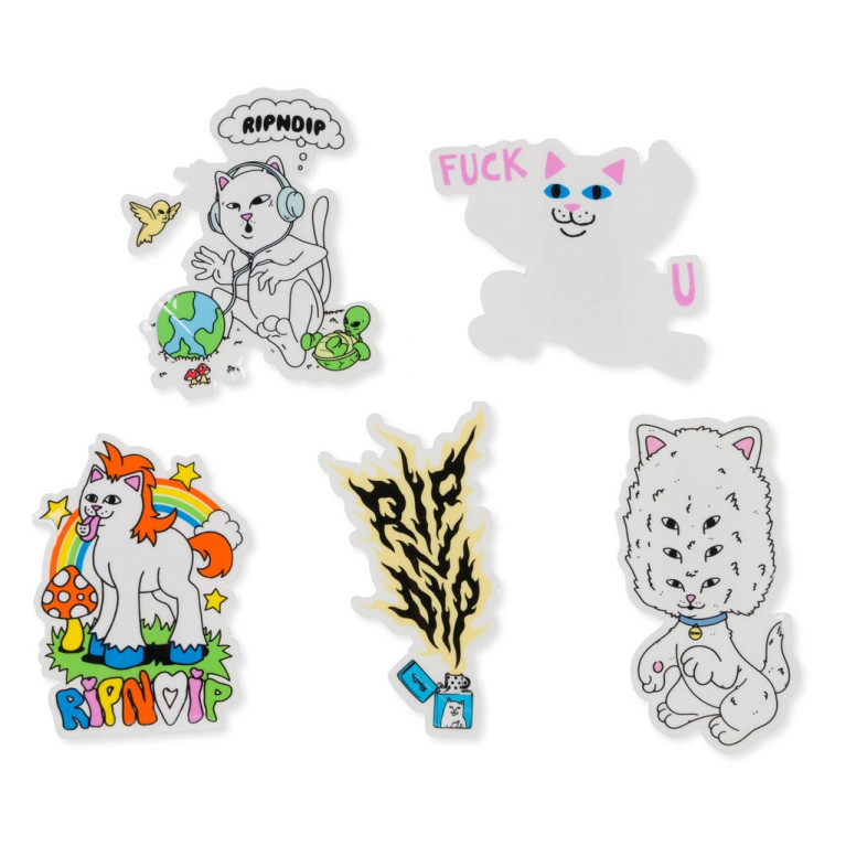 Стикеры Ripndip Taste The Rainbow Sticker Pack Multi