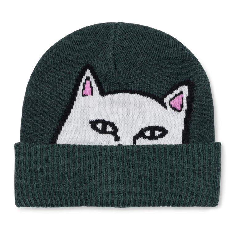 Шапка Ripndip Peeking Nermal Beanie Marled Hunter Green