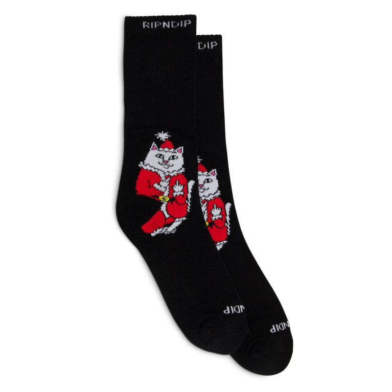 Носки Ripndip Lord Santa Socks Black