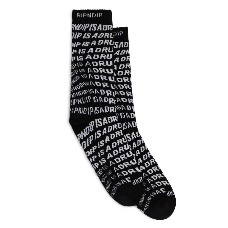 Носки Ripndip Drug From God Socks Black