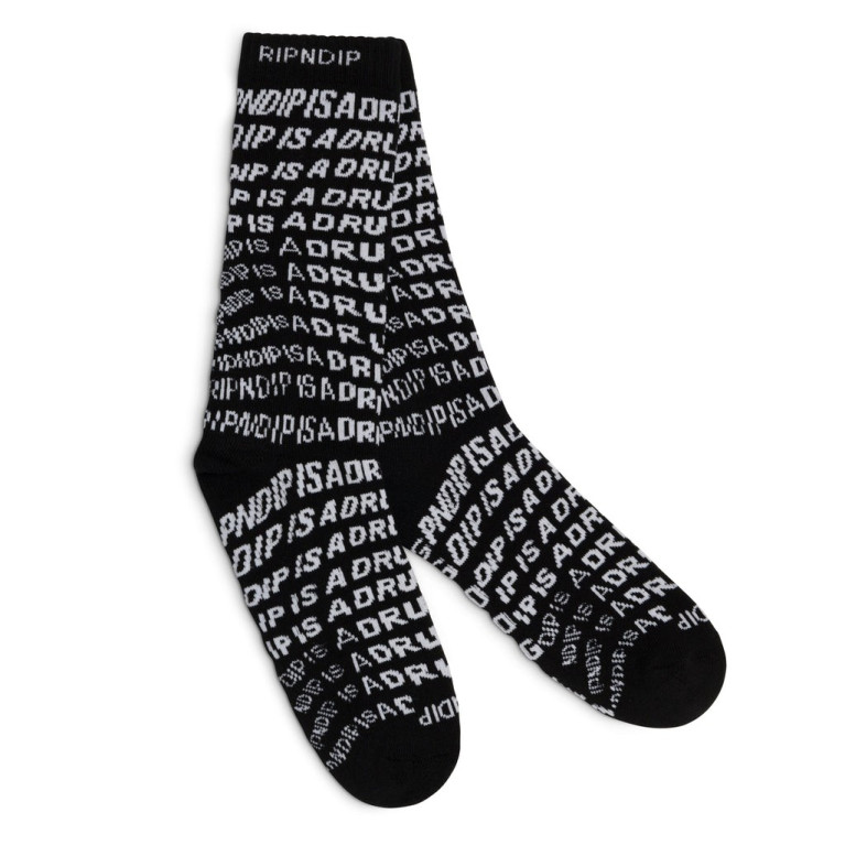 Носки Ripndip Drug From God Socks Black