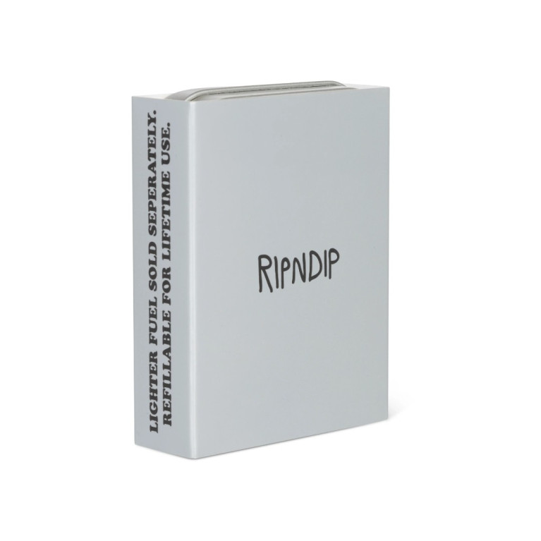 Зажигалка Ripndip NO SMOKING LIGHTER SILVER