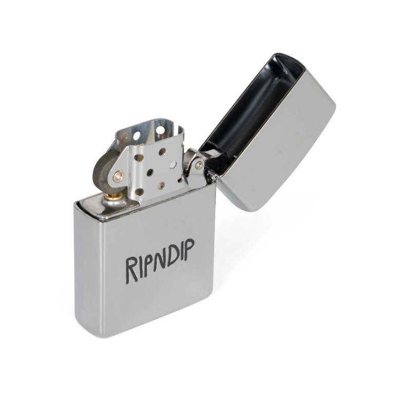 Зажигалка Ripndip NO SMOKING LIGHTER SILVER