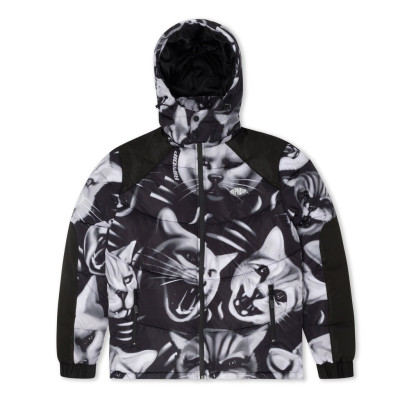 Куртка Ripndip Neon Cat Puffer Jacket Black