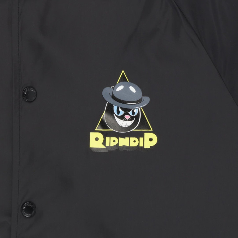 Куртка Ripndip SLICE AND DICE COACHES JACKET BLACK