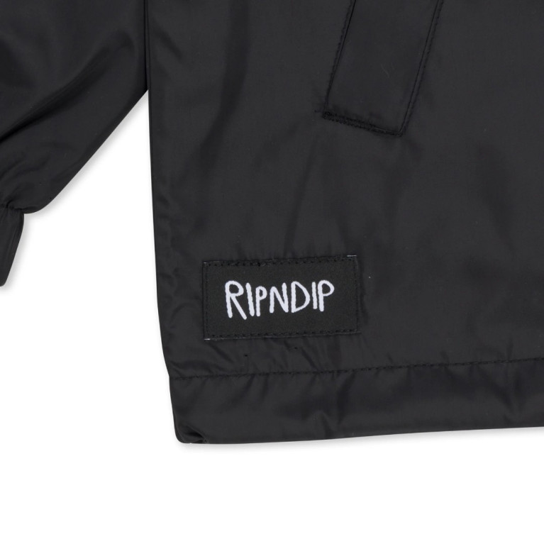 Куртка Ripndip SLICE AND DICE COACHES JACKET BLACK