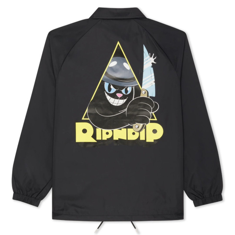 Куртка Ripndip SLICE AND DICE COACHES JACKET BLACK