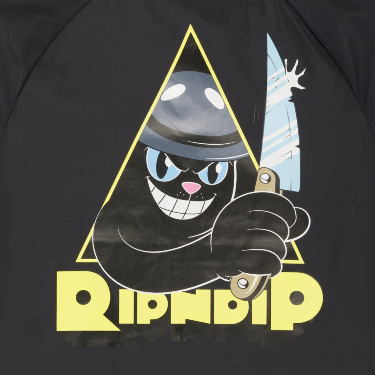 Куртка Ripndip SLICE AND DICE COACHES JACKET BLACK