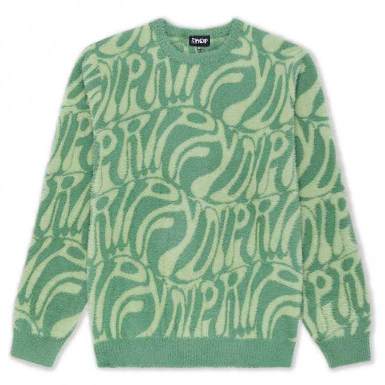 Свитер Ripndip WILSHIRE KNIT MOHAIR SWEATER PINE