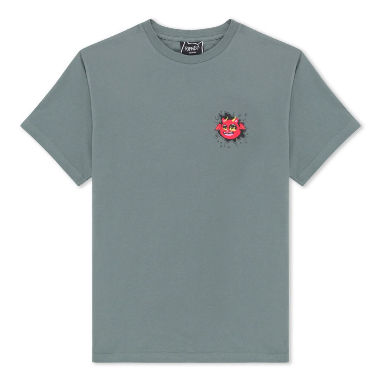 Футболка Ripndip DEVIL MONSTER TEE CHARCOAL