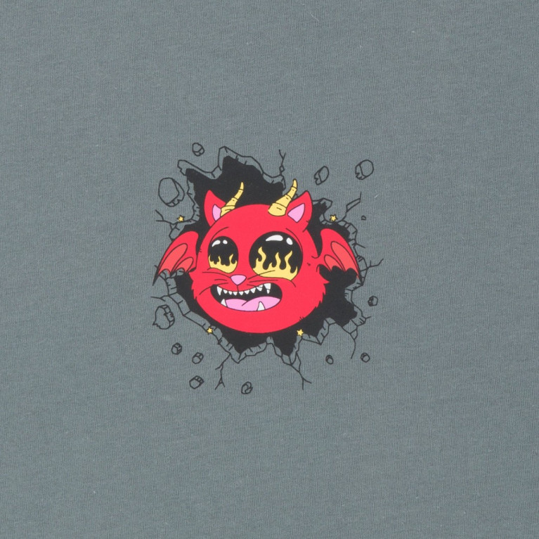 Футболка Ripndip DEVIL MONSTER TEE CHARCOAL