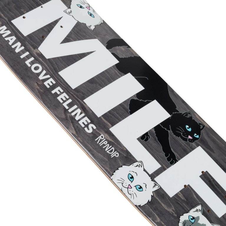 Дека Ripndip Man I Love Felines Board Black