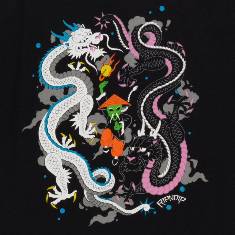 Футболка Ripndip Ryu Tee Black