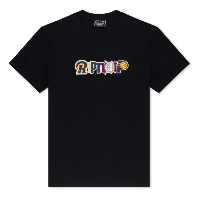 Футболка Ripndip FAN FAVE TEE BLACK