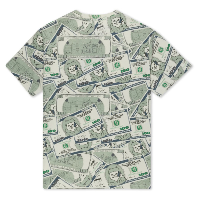Футболка Ripndip Moneybag Tee Olive