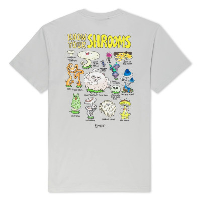 Футболка Ripndip KNOW UR SHROOMS TEE GREY