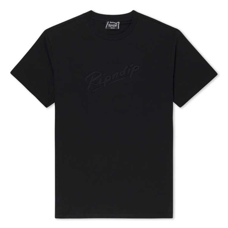 Футболка Ripndip AUTOGRAPH TEE BLACK