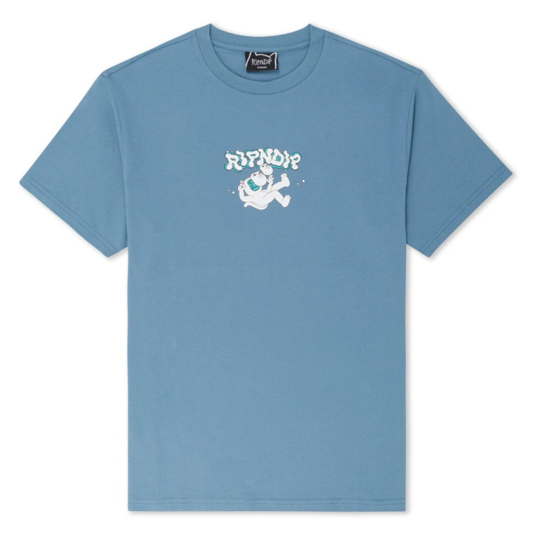 Футболка Ripndip UNATTACHED TEE SLATE