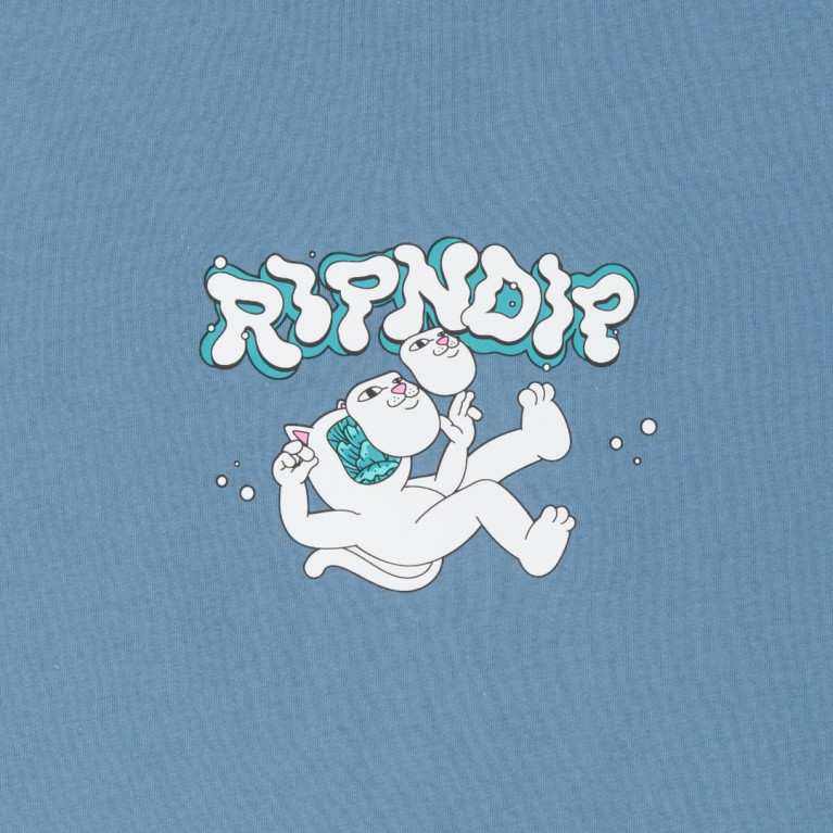 Футболка Ripndip UNATTACHED TEE SLATE