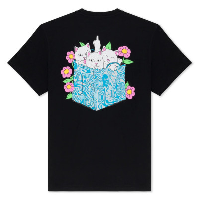 Футболка Ripndip BAG OF PUSS TEE BLACK