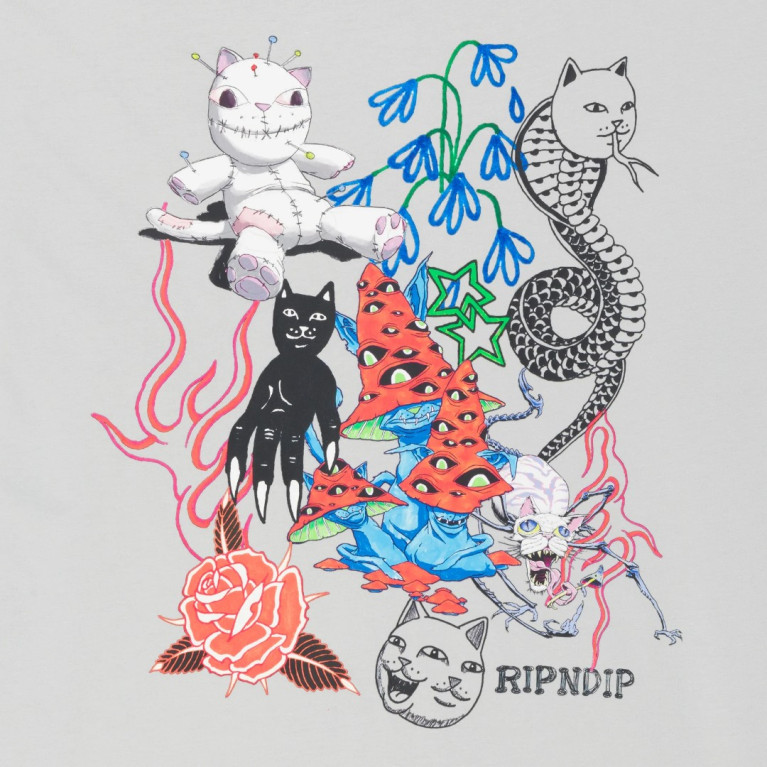 Лонгслив Ripndip TRAVIS LONG SLEEVE GREY