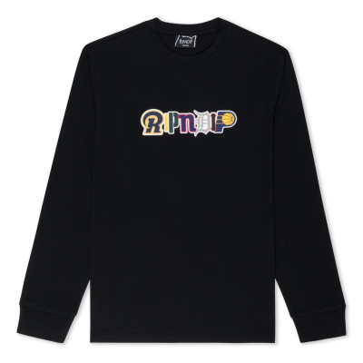 Лонгслив Ripndip FAN FAVE LONG SLEEVE BLACK