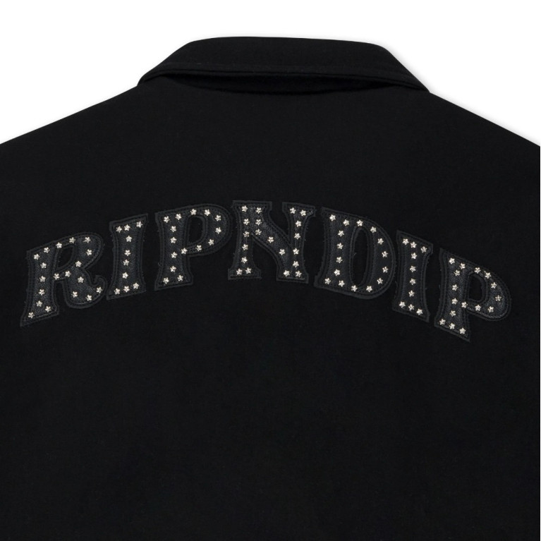 Куртка RIPNDIP RARI VARSITY JACKET BLACK