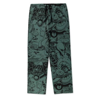 Штаны Ripndip Dark Twisted Fantasy Wide Leg Pants Olive/Black