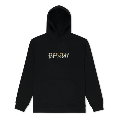 Толстовка Ripndip IS THIS REAL LIFE HOODIE BLACK