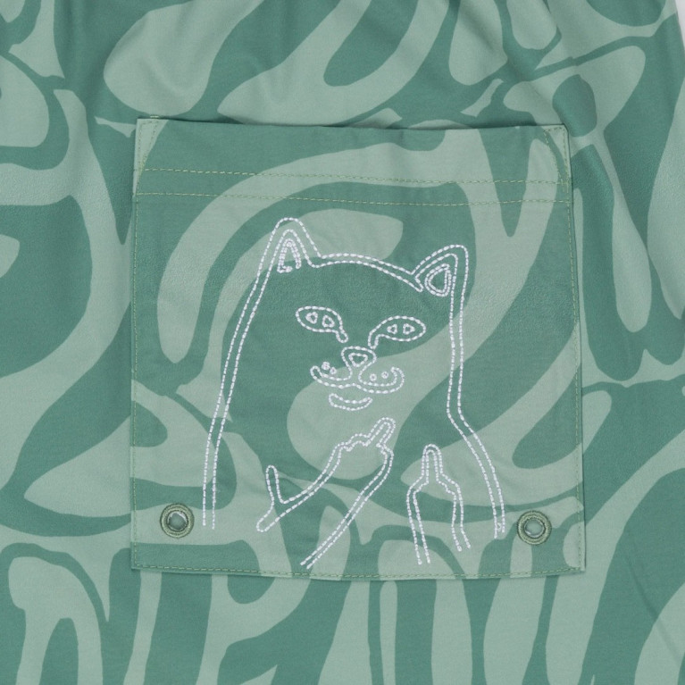 Шорты Ripndip WILSHIRE SWIM SHORTS PINE
