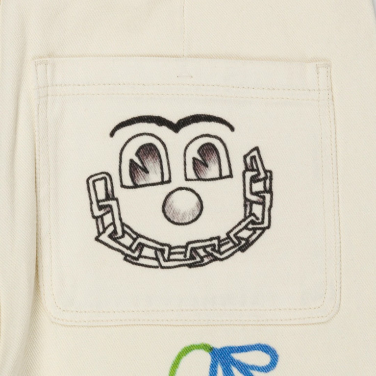 Штаны Ripndip TRAVIS PANTS OFF WHITE