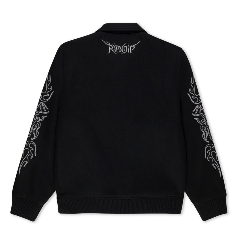 Куртка RIPNDIP VOLT VARSITY JACKET (BLACK)
