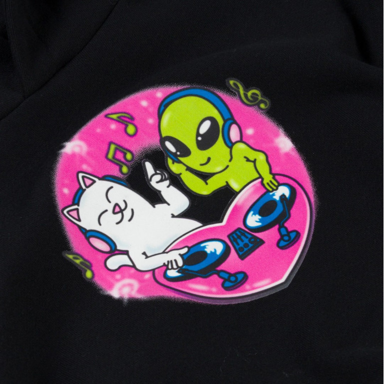 Толстовка RIPNDIP Love Is Ripndip Hoodie Black