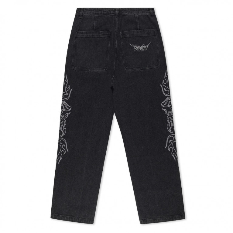 Штаны RIPNDIP Volt Denim Pants (Black)