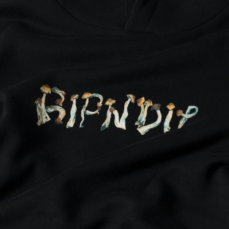 Толстовка Ripndip IS THIS REAL LIFE HOODIE BLACK