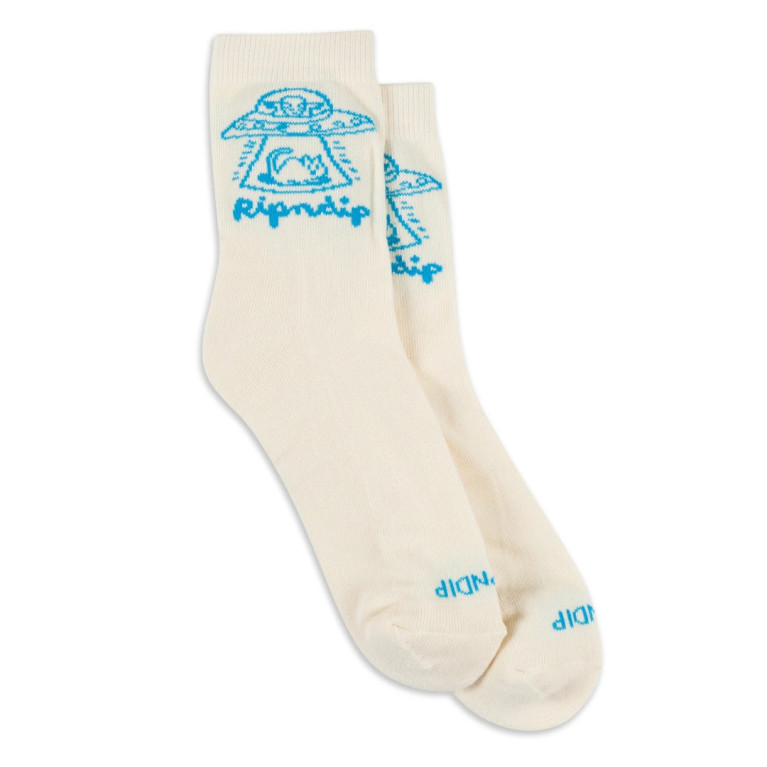 Носки Ripndip BLONDED MID SOCKS OFF WHITE
